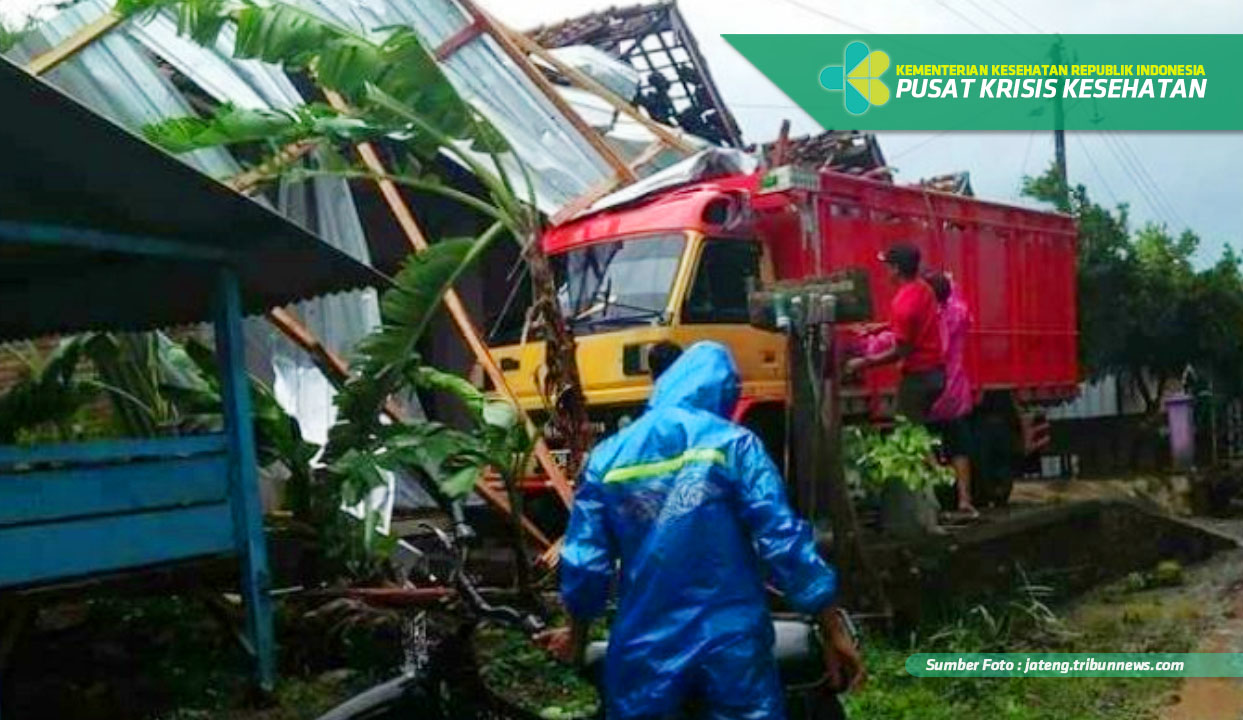 Angin Puting Beliung di PATI, JAWA TENGAH, 31-12-2017